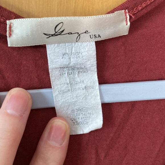 Gaze cropped long sleeve - Picture 2 of 2